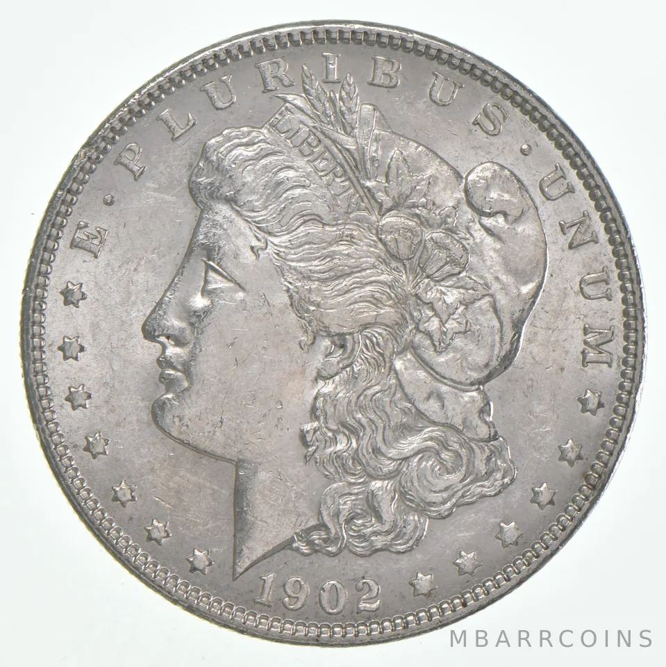 AU+ 1902 (P) Morgan Silver Dollar (1 coin)
