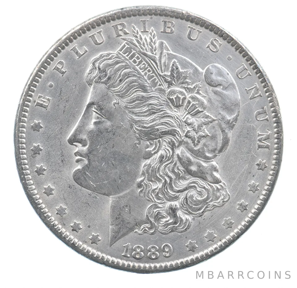 Better 1889 Morgan Silver Dollar - 90% US Coin - Nice Coin *596