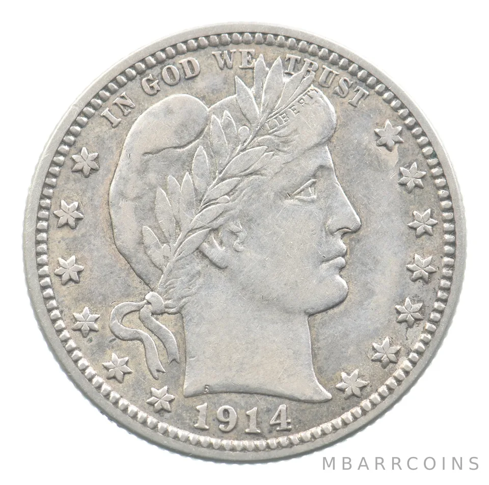 1914-D Barber Quarter *6339