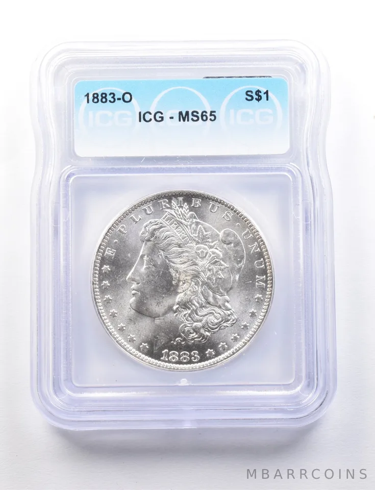 1883-O Morgan Silver Dollar MS65 ICG *7716