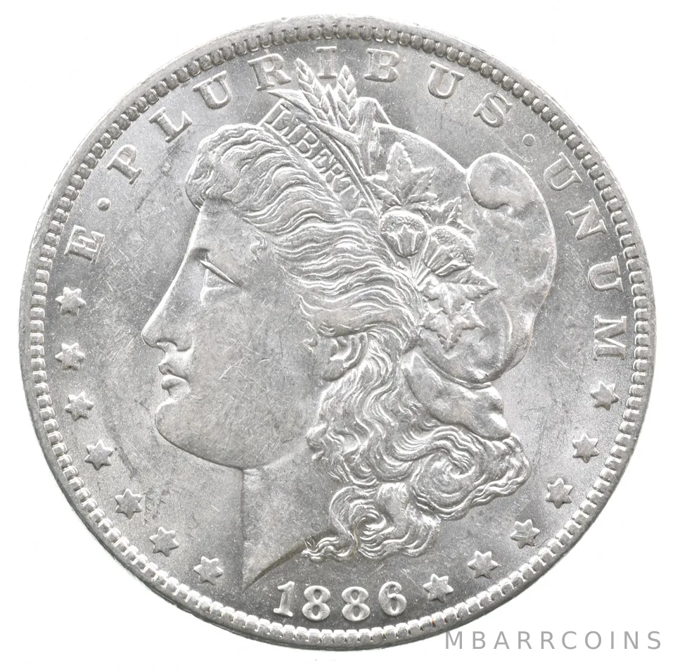 1886-O Morgan Silver Dollar a9012