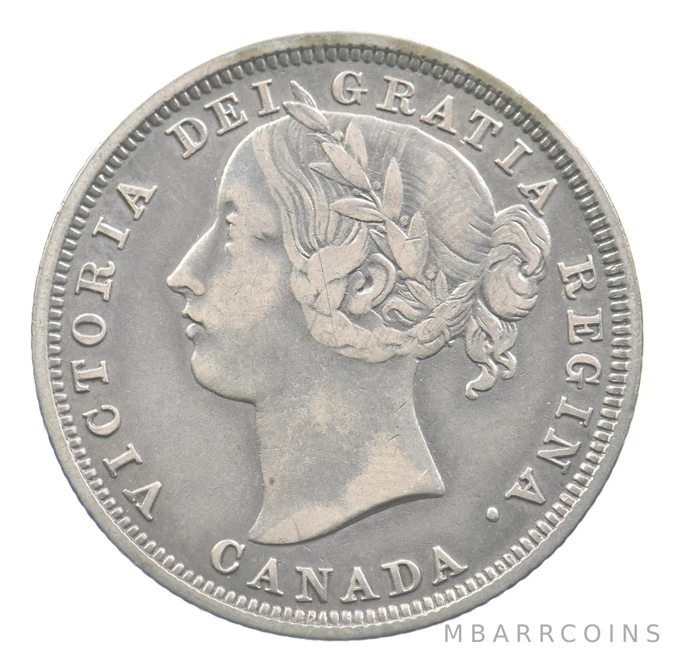 1858 Canada 20 Cents *4049