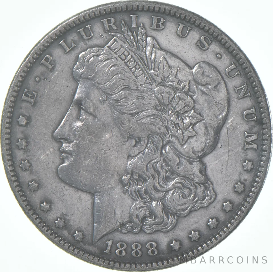 XF 1888 (P) Morgan Silver Dollar (1 coin)