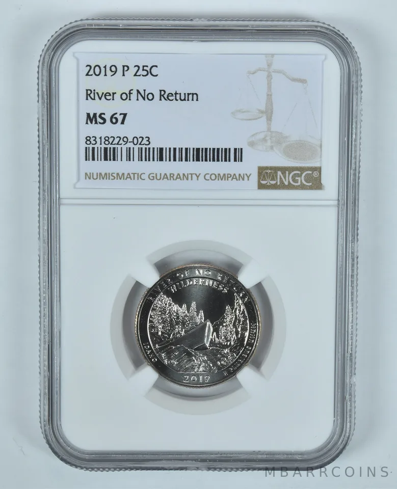 2019-P Washington Quarter River Of No Return ATB MS67 NGC