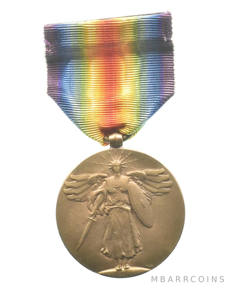 1914-1919 Great War For Civilization Victory Medal *2301