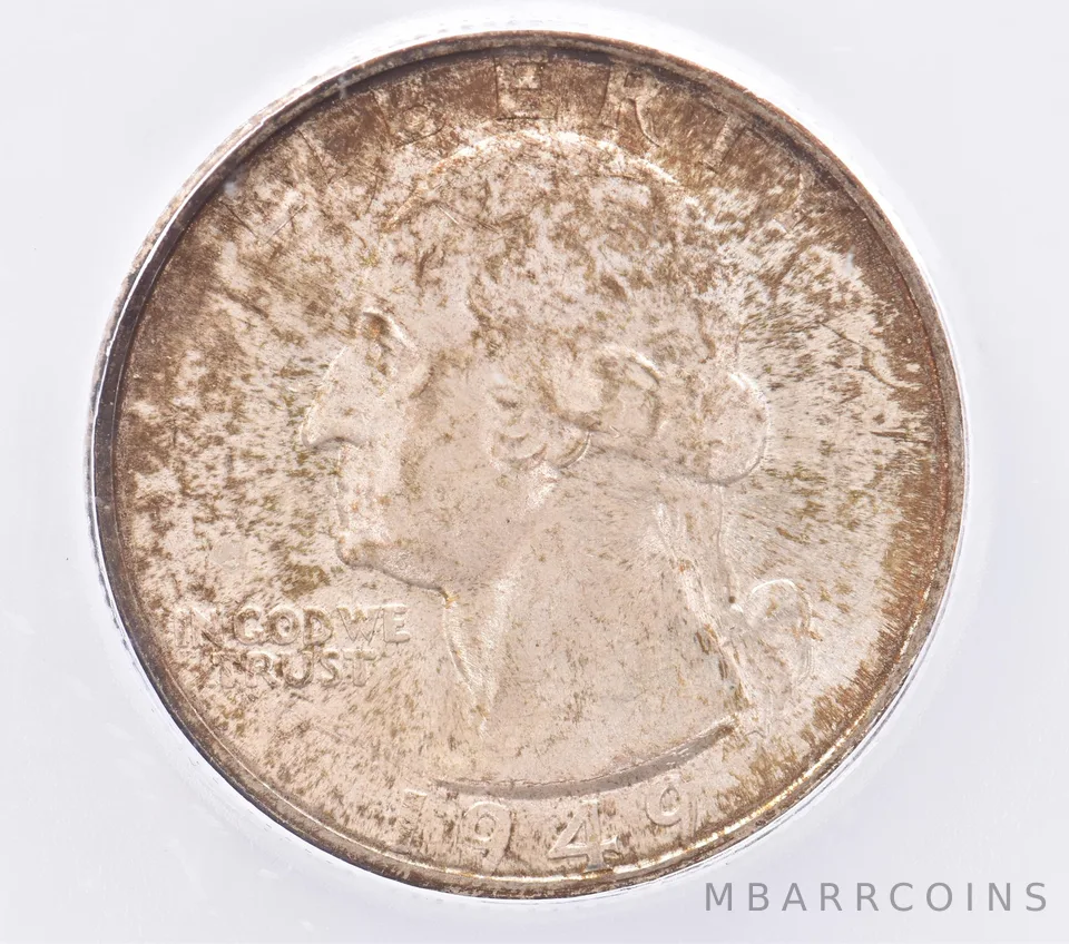 1949-D Washington Quarter MS67 ICG Beautiful Tone *2522