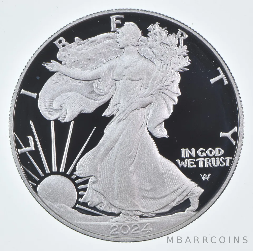 2024-S American Silver Eagle Proof 1 Oz Silver