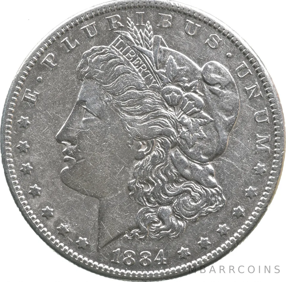 1884-S Morgan Silver Dollar *3976