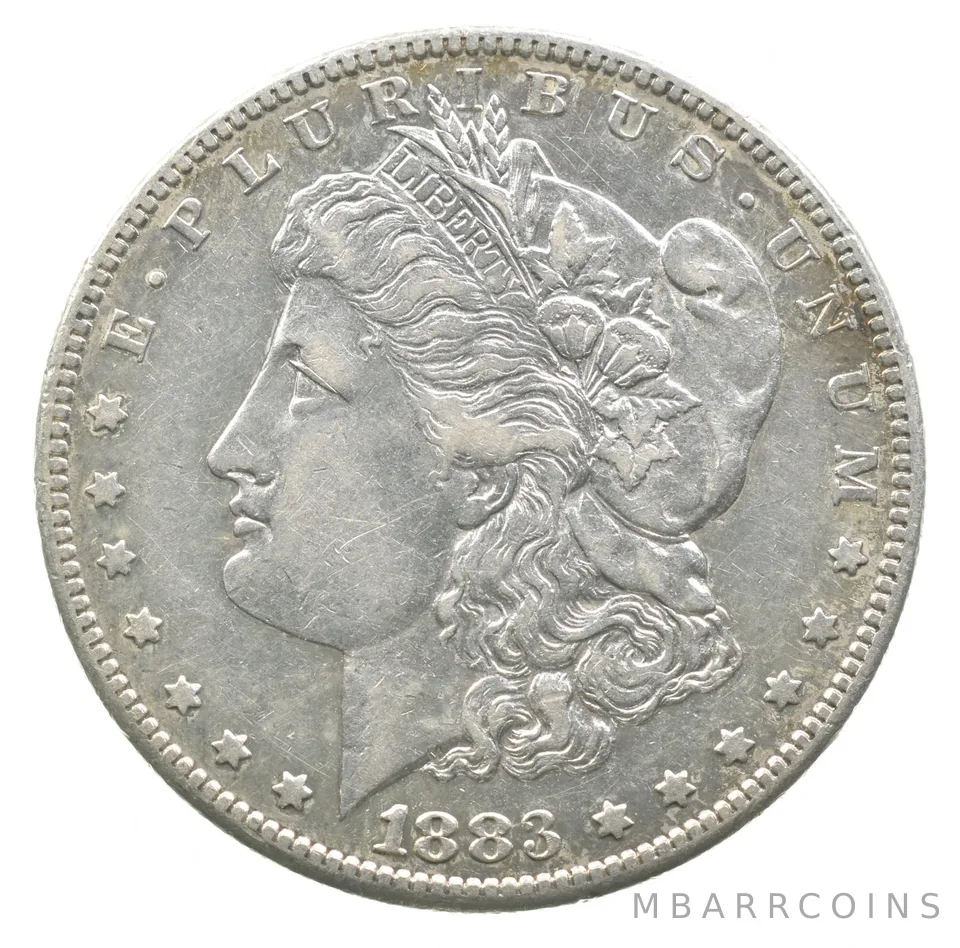 1883-S Morgan Silver Dollar a3571