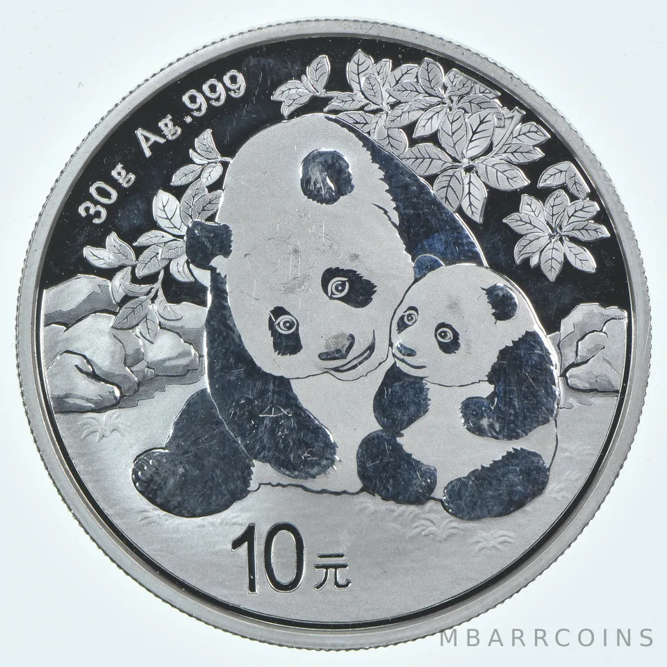 2024 China 10 Yuan Silver Panda 1 Oz Silver