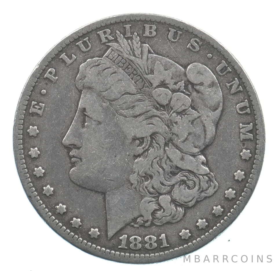 Early - 1881-O Morgan Silver Dollar - 90% US Coin *936