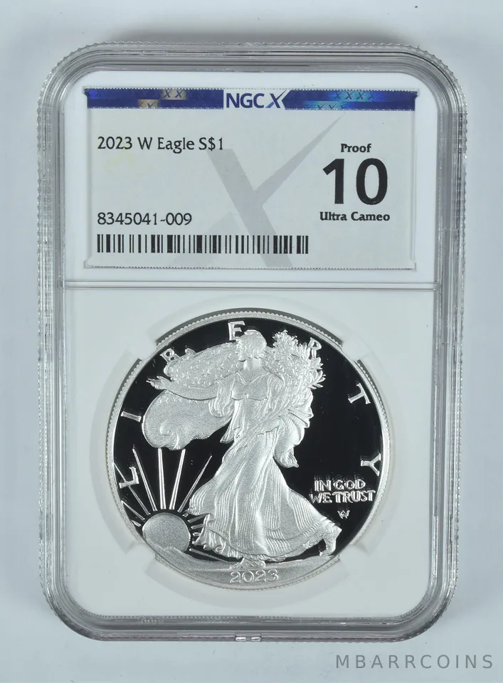 2023-W American Silver Eagle Proof 10 UCAM NGC X NGCX