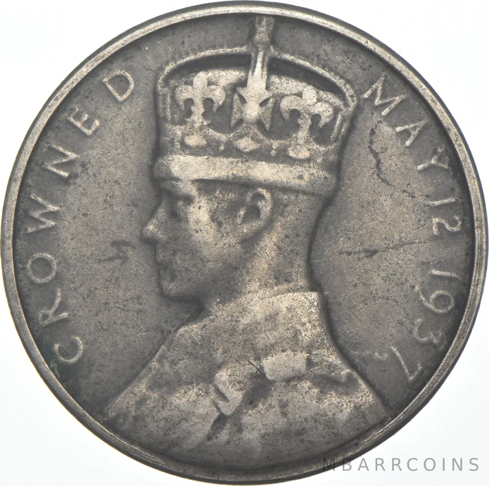 1937 United Kingdom King VI Medal Great Britain *7910
