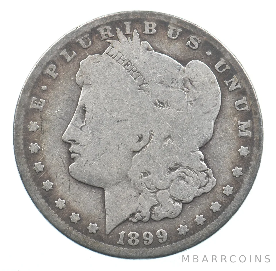 Early - 1899-S Morgan Silver Dollar - 90% US Coin *939