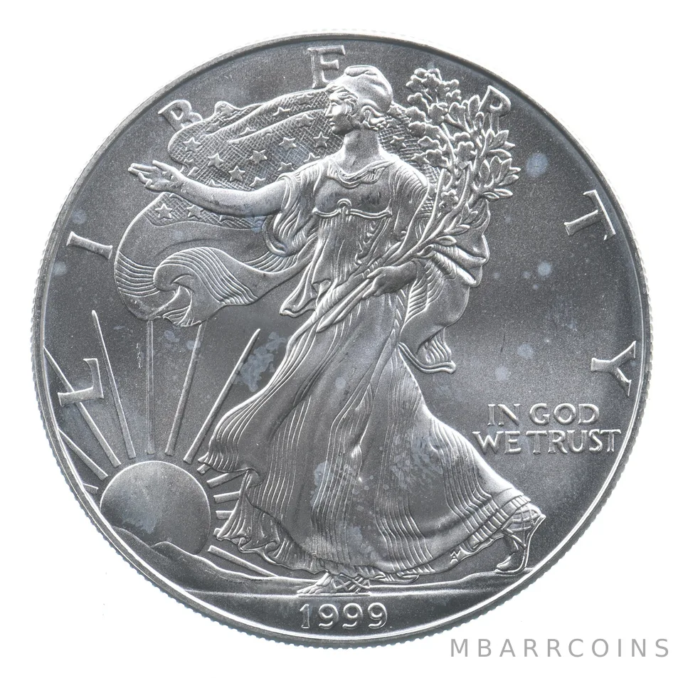 Better Date 1999 American Silver Eagle 1 Troy Oz .999 Fine Silver *675