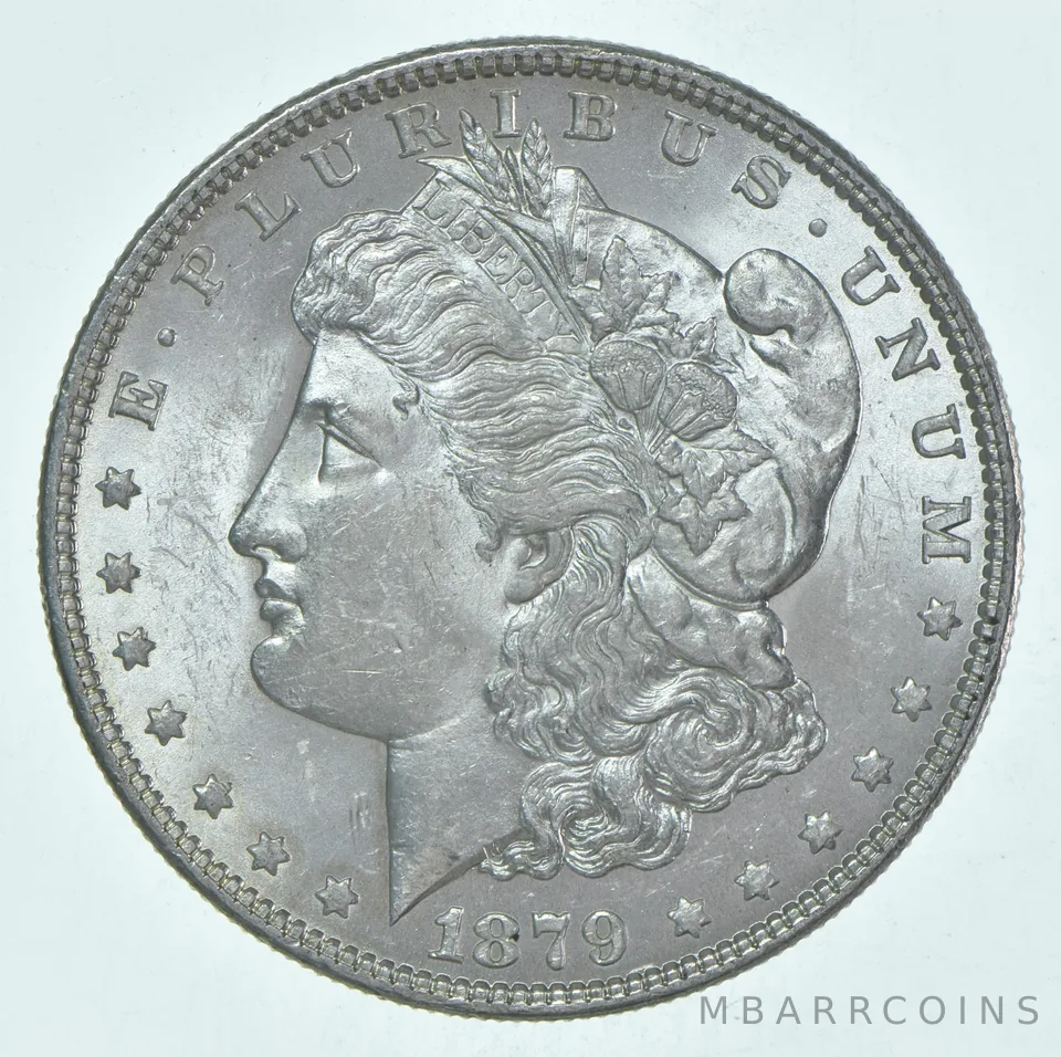 BU/Unc 1879 (P) Morgan Silver Dollar (1 coin)