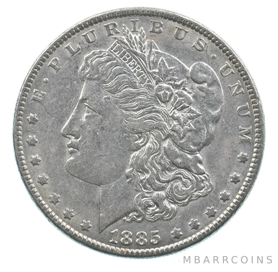 Early - 1885 Morgan Silver Dollar - 90% US Coin *034