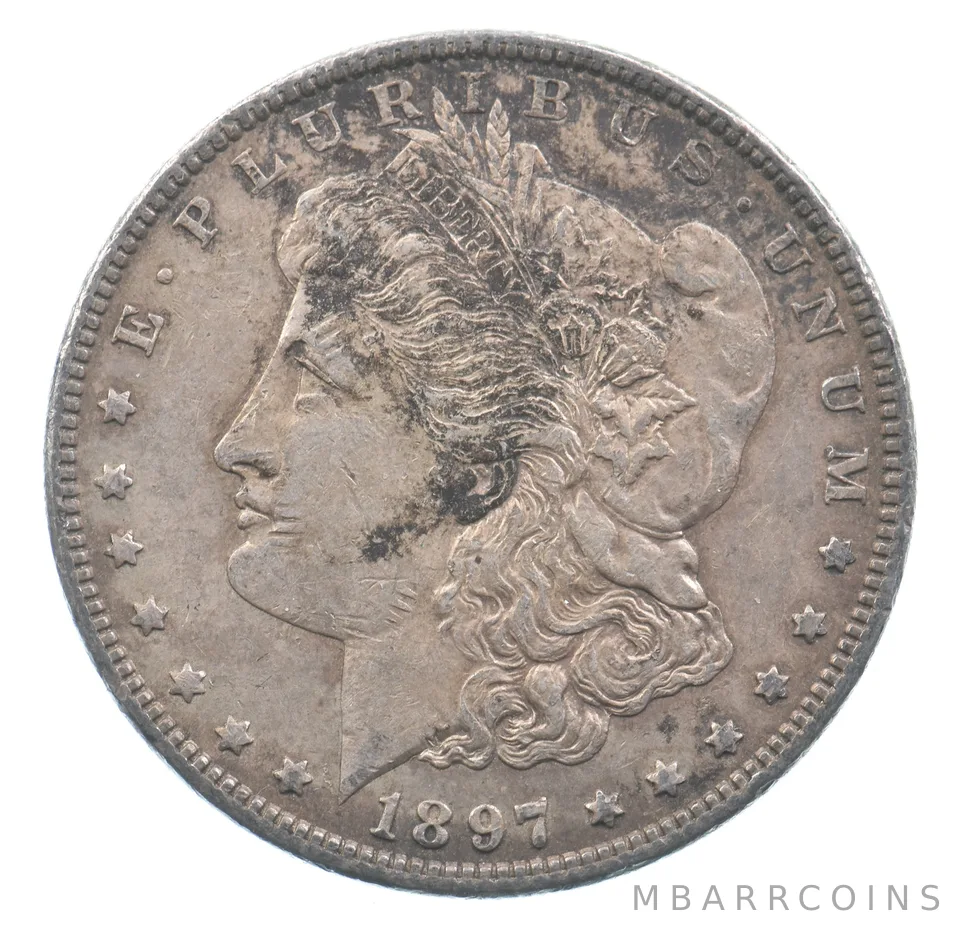 Better 1897 Morgan Silver Dollar - 90% US Coin - Nice Coin *350