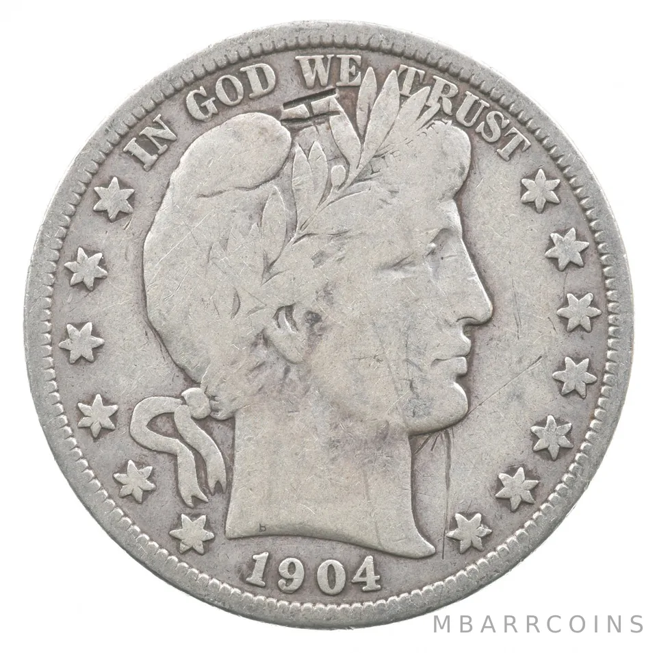1904-O Barber Half Dollar *3361
