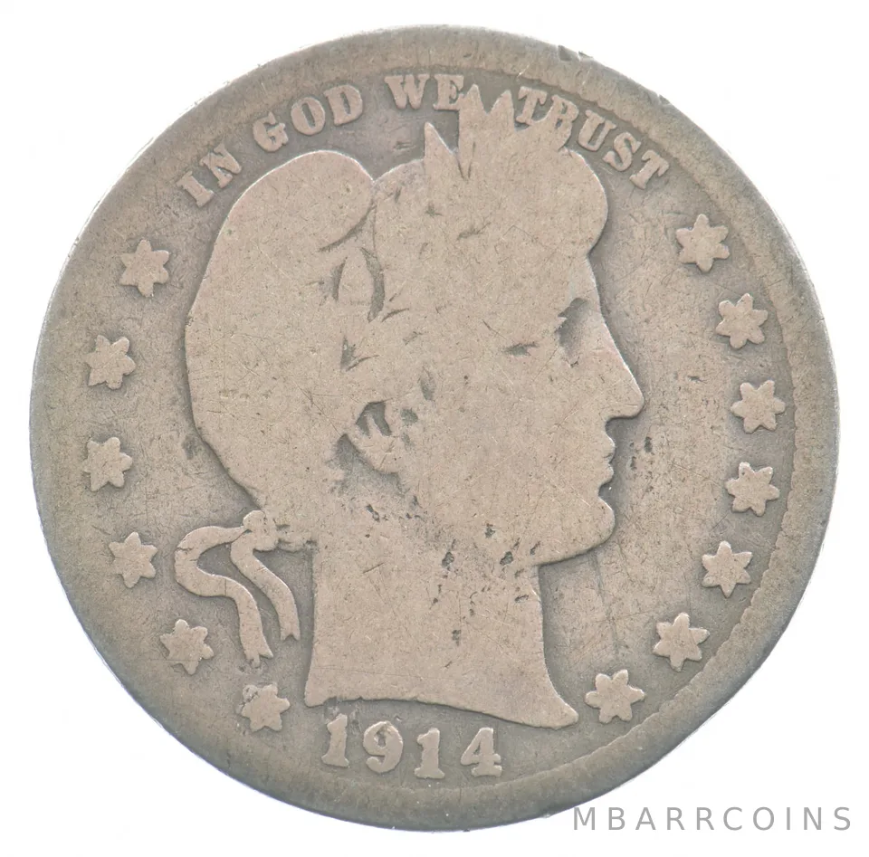 1914-S Barber Quarter *4782