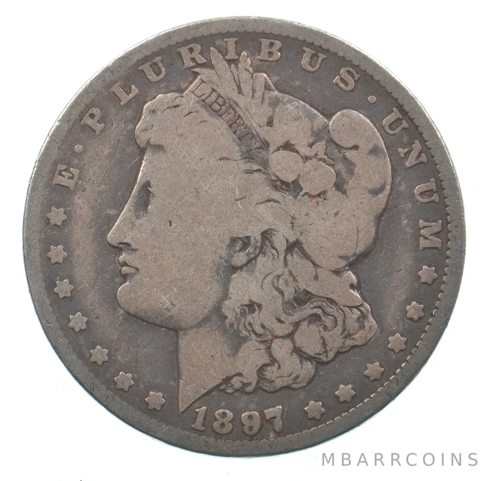 Early - 1897-O Morgan Silver Dollar - 90% US Coin *624