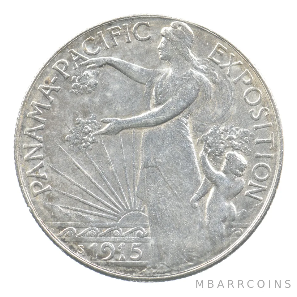 1915 Panama Pacific Exposition Commemorative Half Dollar *1915
