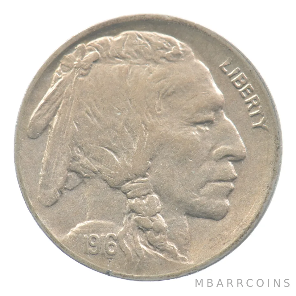 1916-D Indian Head Buffalo Nickel *2484