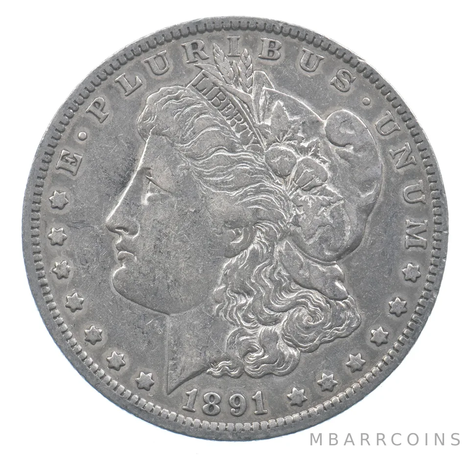 Early - 1891-O Morgan Silver Dollar - 90% US Coin *918