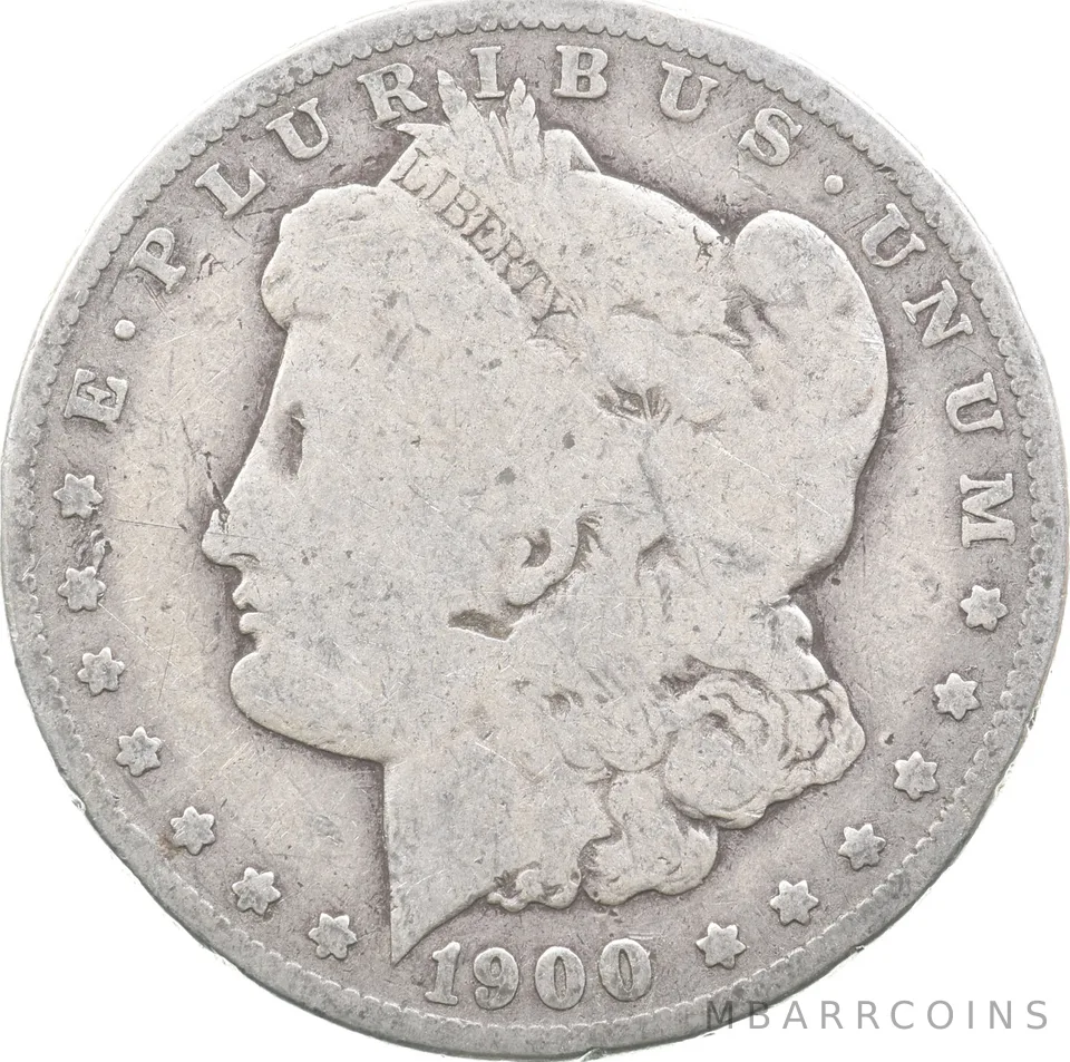1900-O/CC Morgan Silver Dollar O Over CC *5847