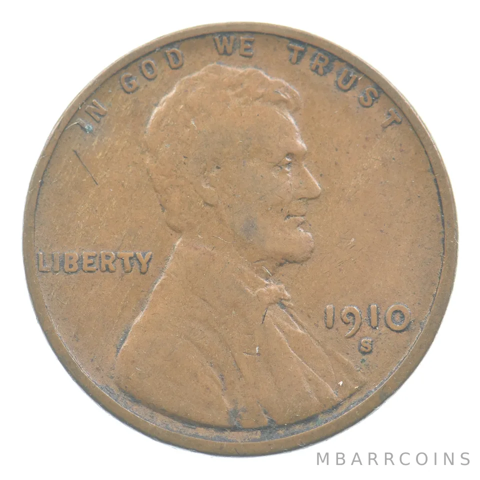 1910-S Lincoln Wheat Cent *0016