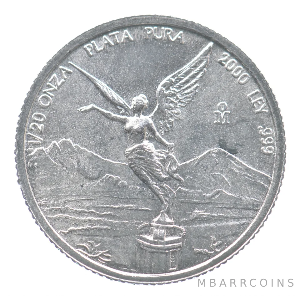 2000 Mo Mexico 1/20 Onza Libertad *8348