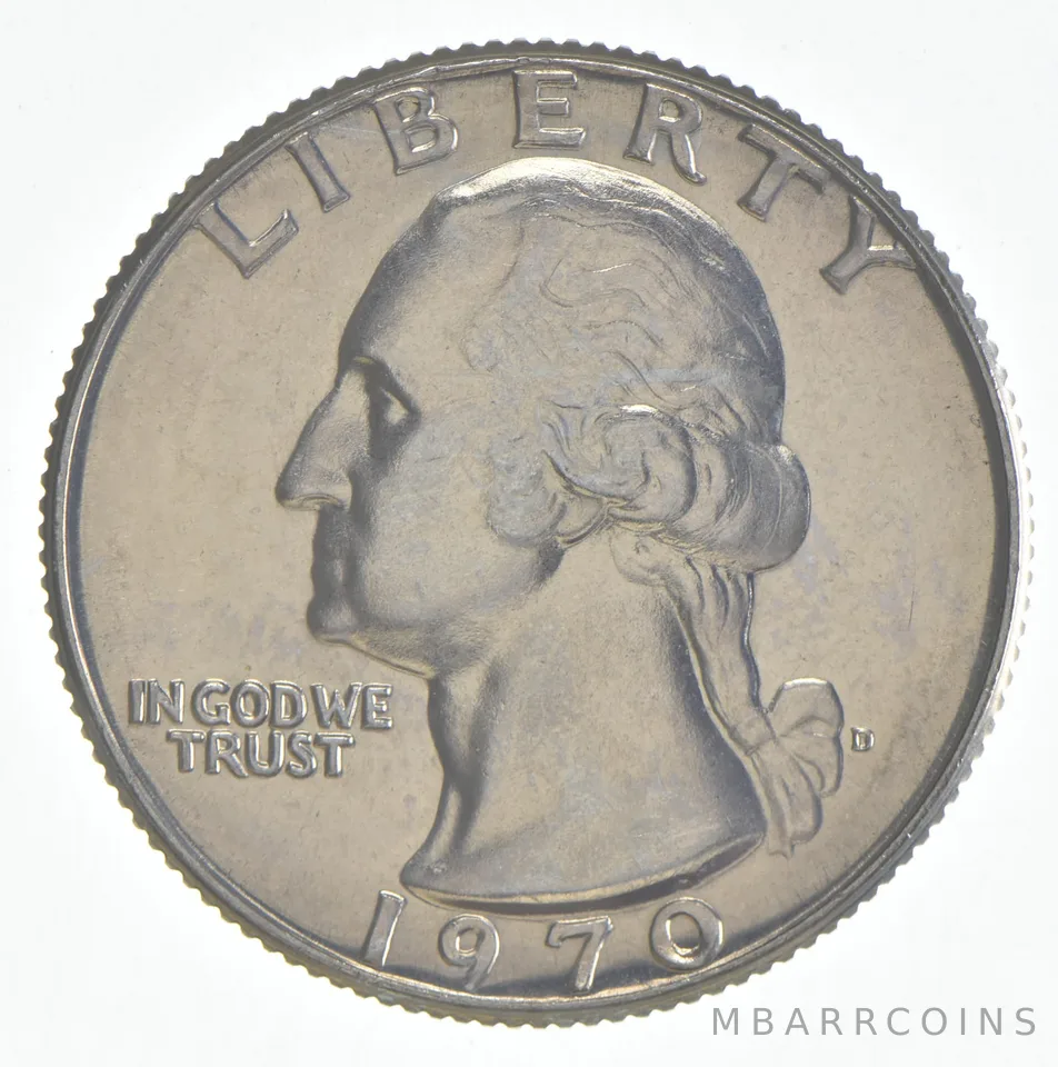 1970-D Washington Quarter Clad Unc