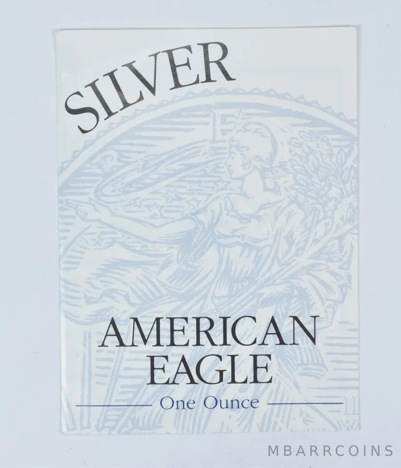 COA 1997-P American Silver Eagle Proof