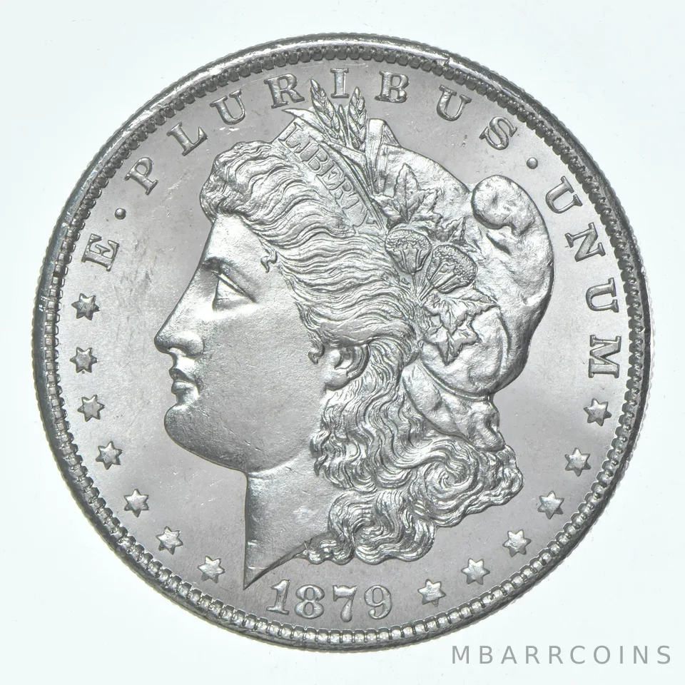 BU/Unc 1879-S Morgan Silver Dollar (1 coin)