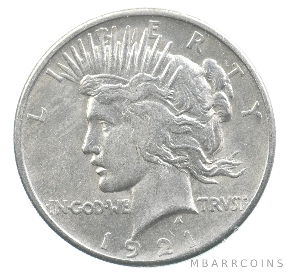 1921 Peace Silver Dollar High Relief *9850