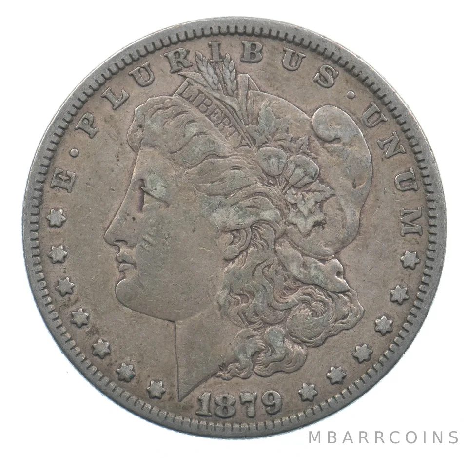 Early - 1879 Morgan Silver Dollar - 90% US Coin *474