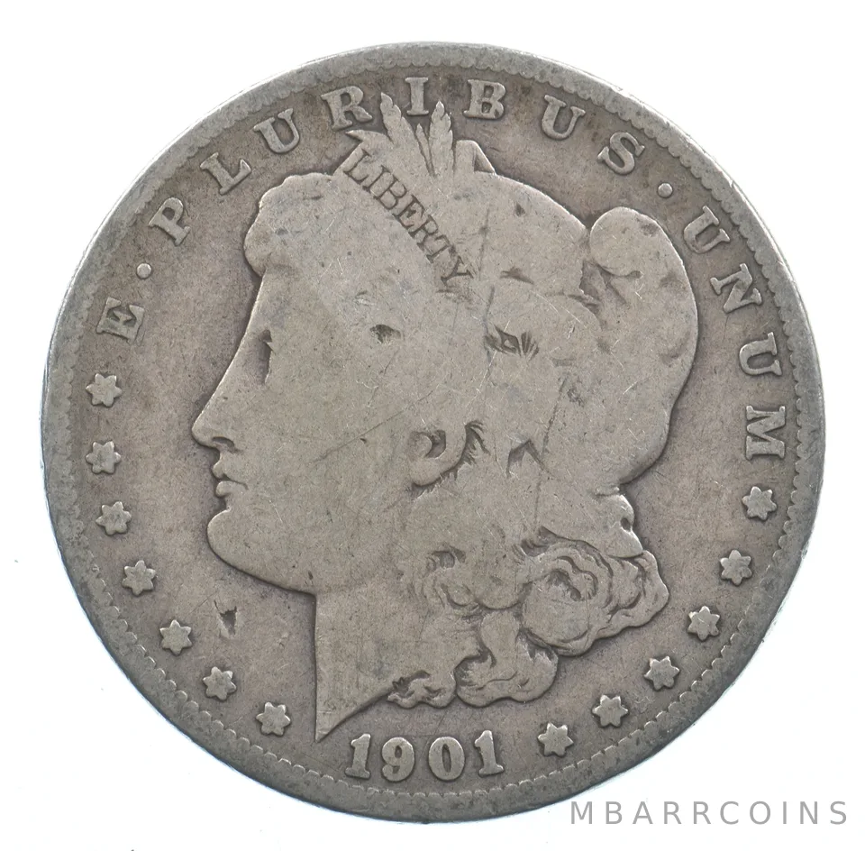 Early - 1901-O Morgan Silver Dollar - 90% US Coin *777