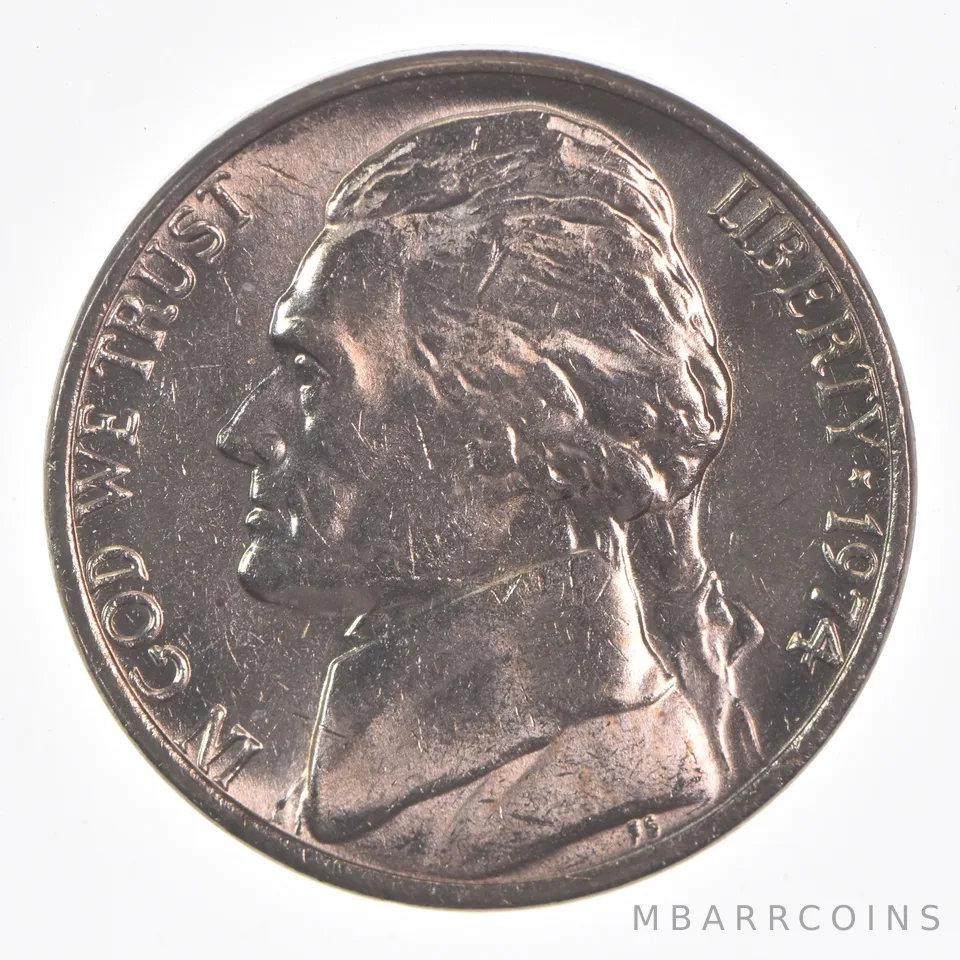 1974-(P) Jefferson Nickel Unc