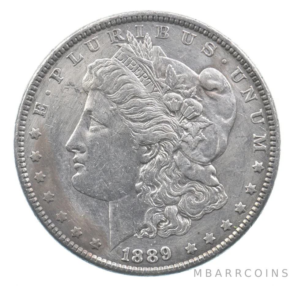 Better 1889 Morgan Silver Dollar - 90% US Coin - Nice Coin *460