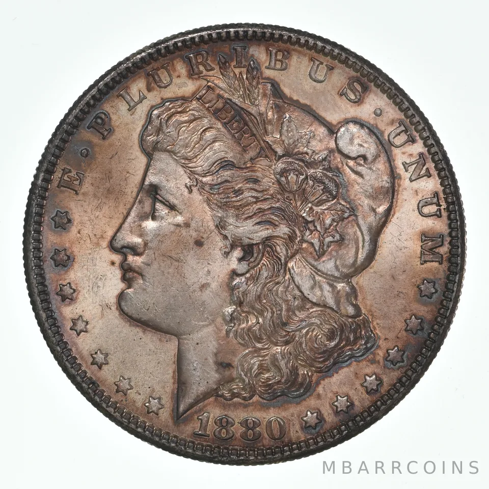 1880-S Morgan Silver Dollar - Great Tone a2510