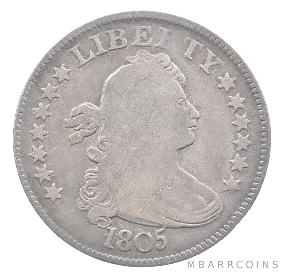 1805 Draped Bust Quarter a2966
