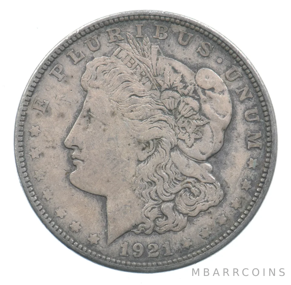 Early - 1921-D Morgan Silver Dollar - 90% US Coin *993