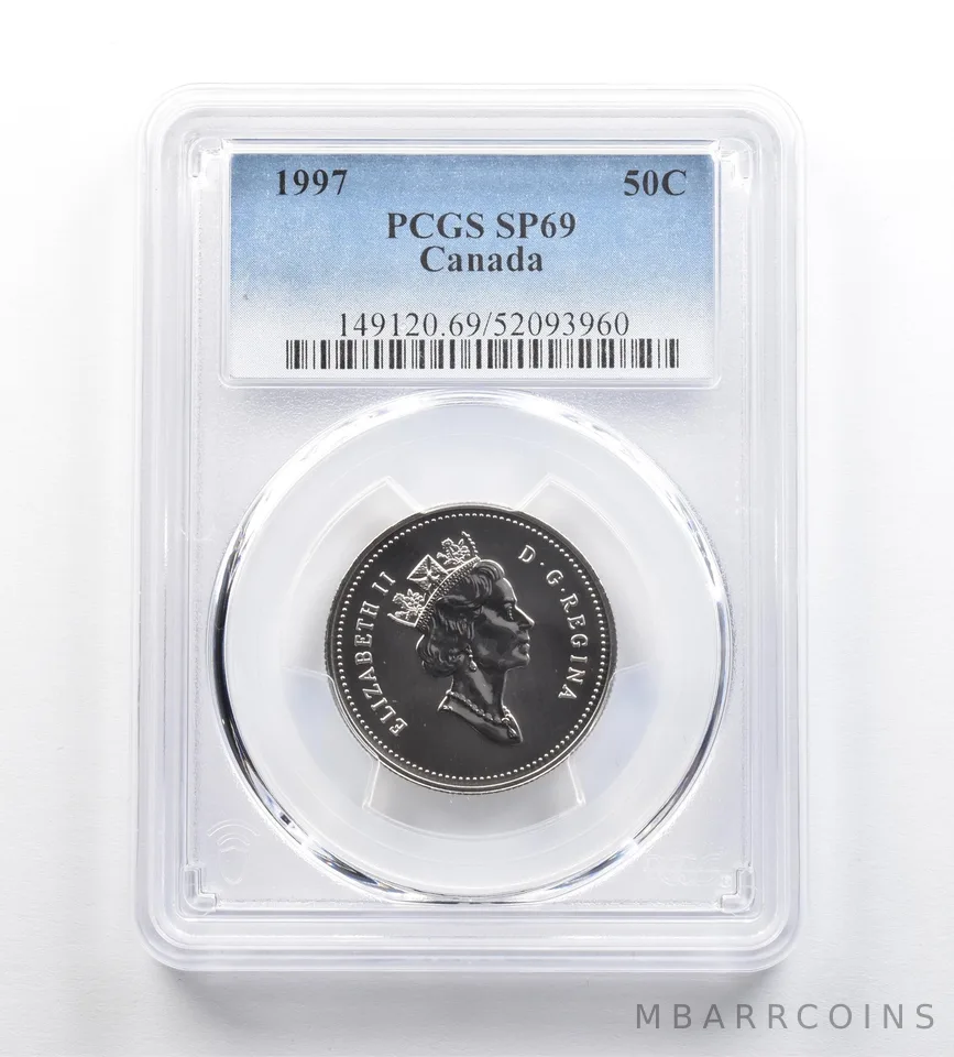 1997 Canada 50 Cents SP69 PCGS *9211