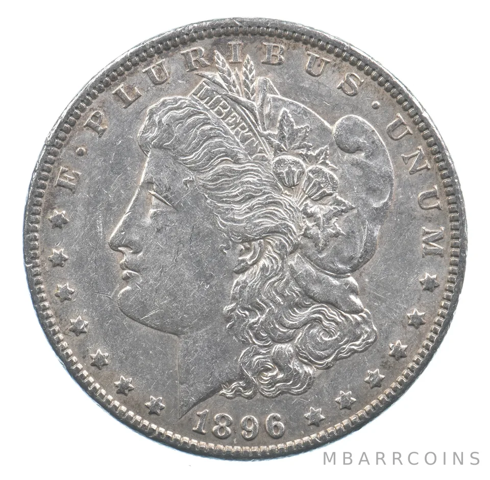 Better 1896 Morgan Silver Dollar - 90% US Coin - Nice Coin *449