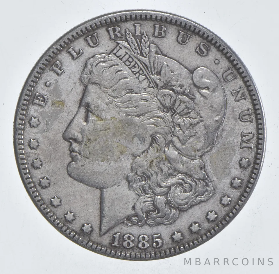 Early - 1885 Morgan Silver Dollar - 90% US Coin *893