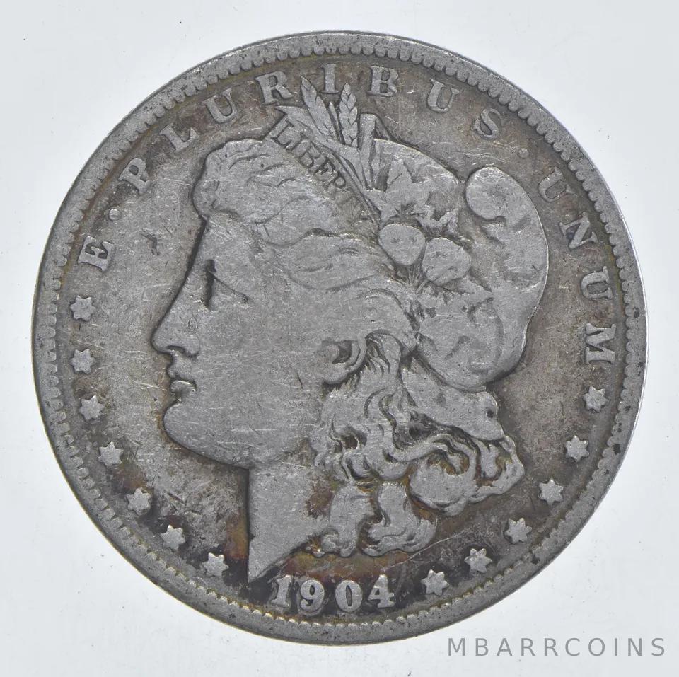 Early - 1904 Morgan Silver Dollar - 90% US Coin *939