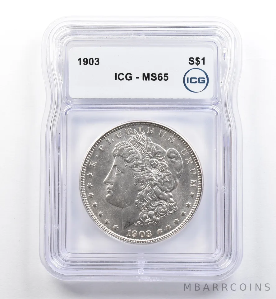 1903 Morgan Silver Dollar MS65 ICG *0118
