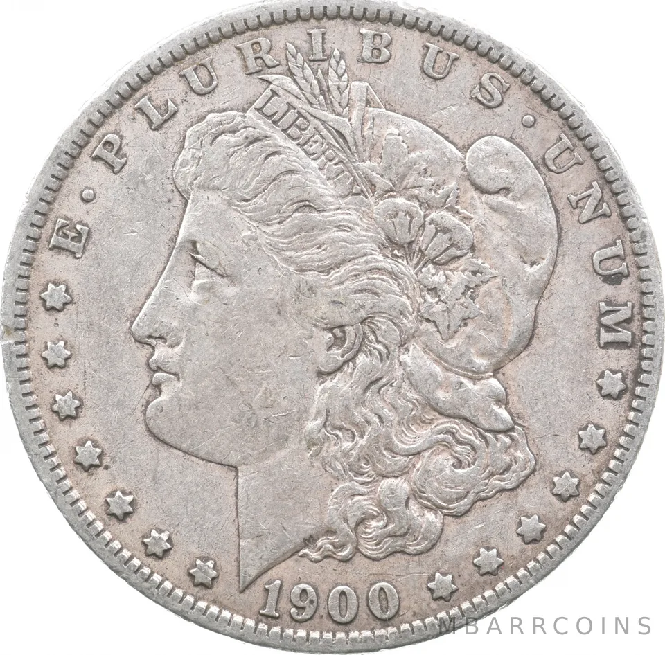 1900-O/CC Morgan Silver Dollar O Over CC *5837