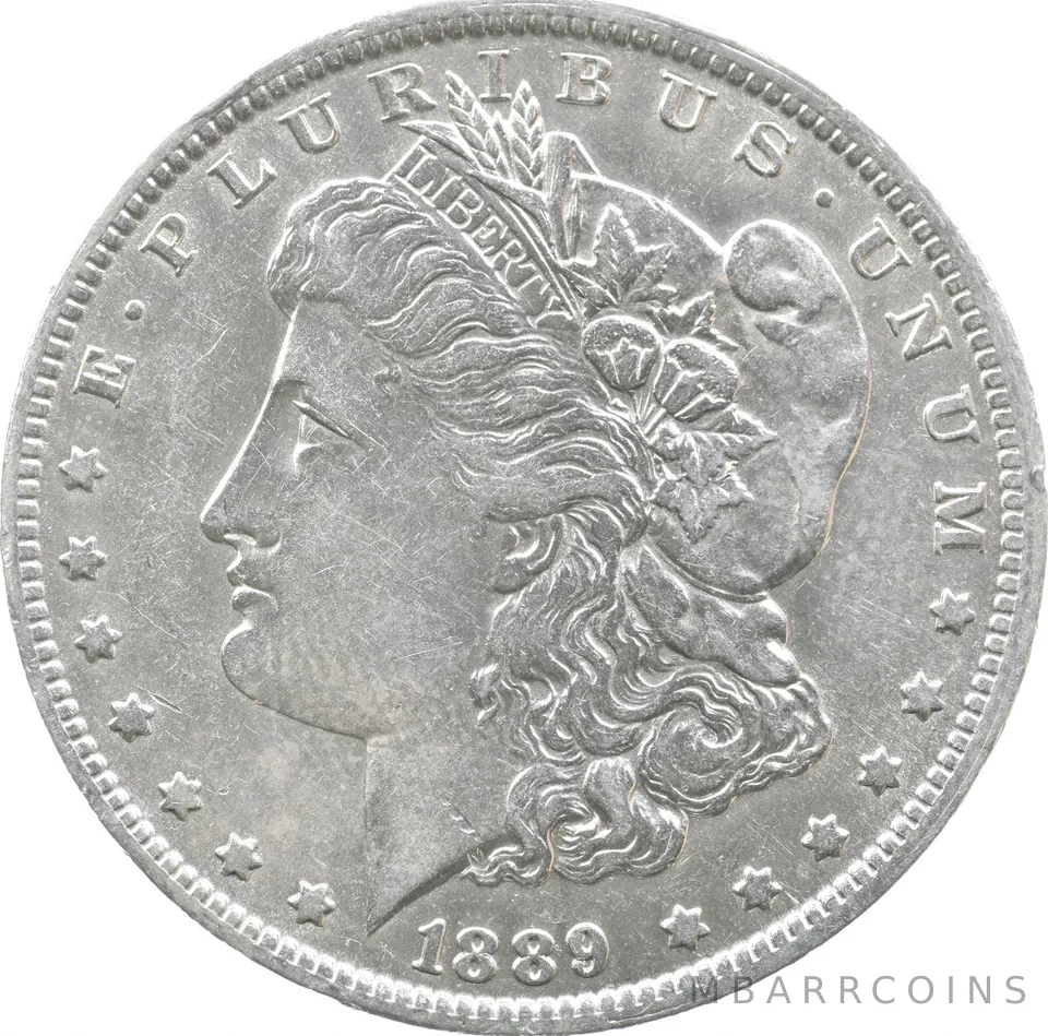 1889-O Morgan Silver Dollar a1935