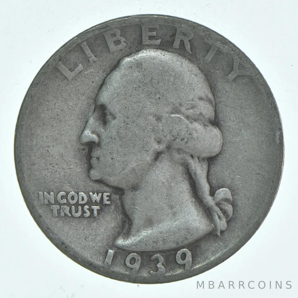 1939-S Washington Quarter Average Circ